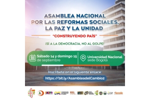 ASAMBLEA NACIONAL POR LAS REFORMAS SOCIALES, LA PAZ Y LA UNIDAD