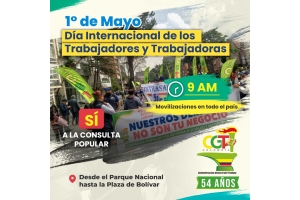 MOVILIZACIÓN 1 DE MAYO 2025