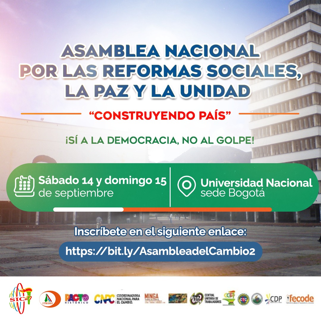 ASAMBLEA NACIONAL POR LAS REFORMAS SOCIALES, LA PAZ Y LA UNIDAD