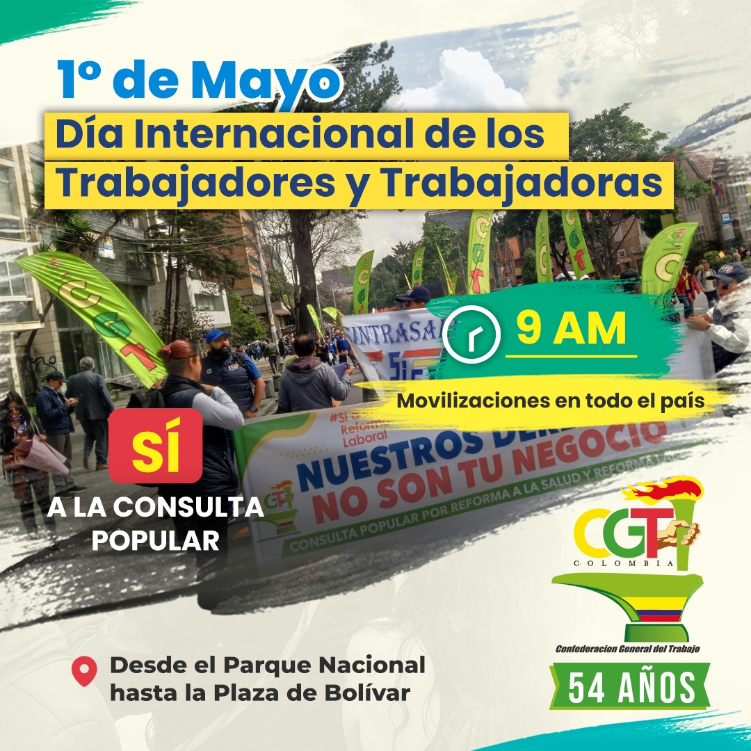 MOVILIZACIÓN 1 DE MAYO 2025